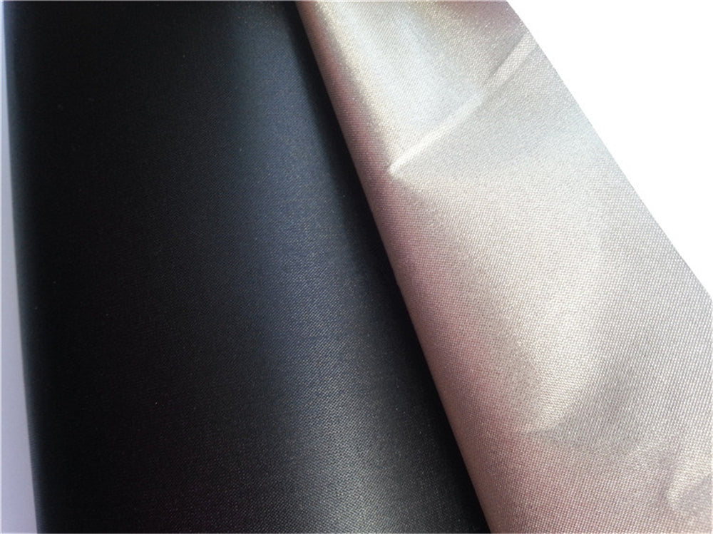 EMF protection copper carbon fabric black