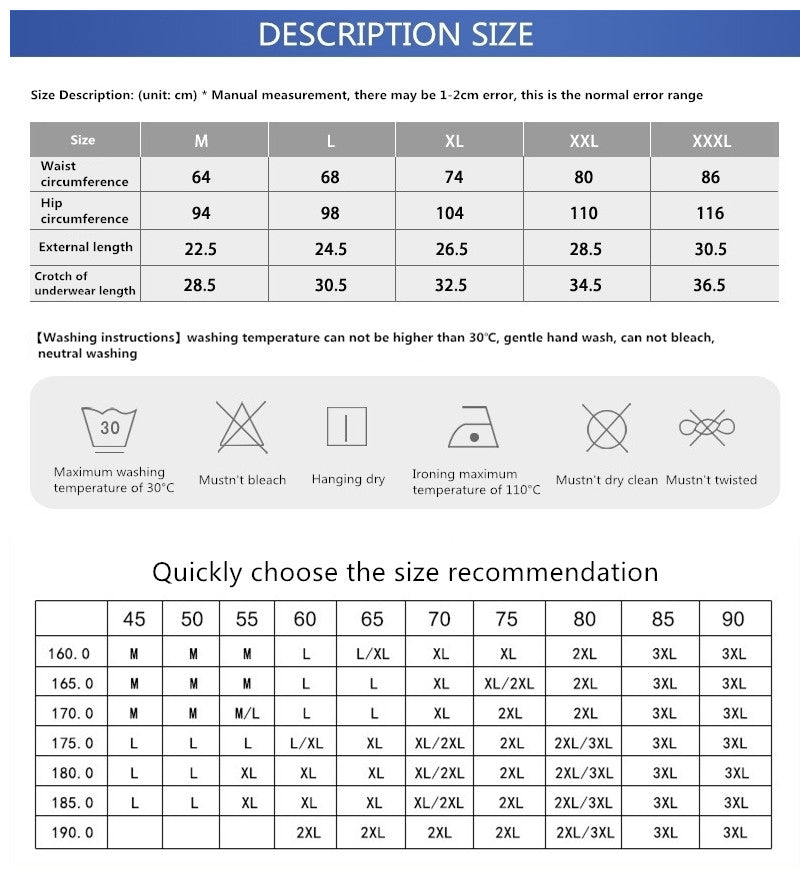 Unisex Underwear Boxer Briefs-Anti-Radiation RF EMF Protection Shorts Pants Breathable