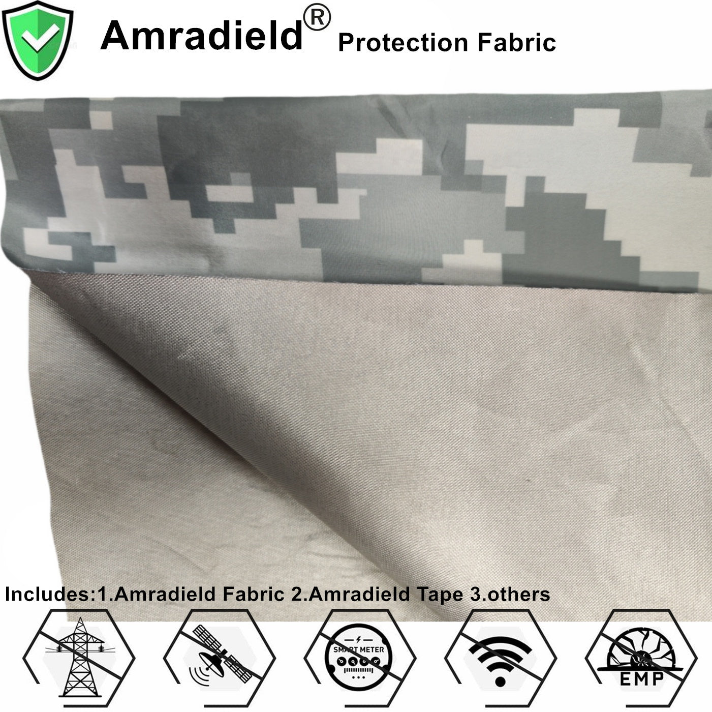 Camouflage Anti Thermal Radiation Fabric for Tent Water Proof
