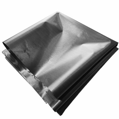 Pure Black Carbon Fiber Nickel Copper Shielding Fabric, High-Shield Conductive Textile for EMF Radiation & Signal Isolation