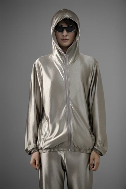 Full-Frequency EMF Blocking Thermal Hoodie Set, High-Purity Silver Fiber Skin-Friendly Radiation Protection Daily Base Layer