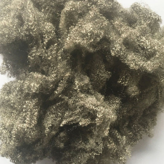 Silver Fiber Staple Fiber, Conductive Anti-static Antibacterial Silver Staple for Nonwoven & Spinning