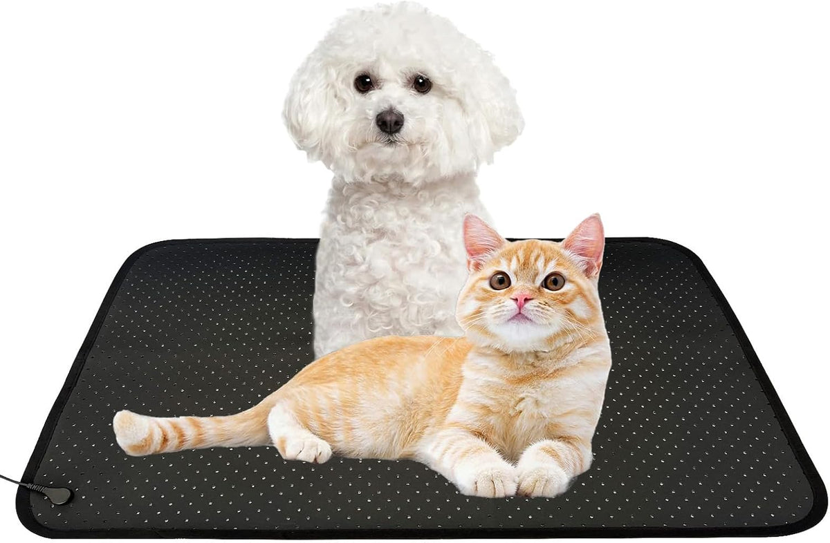 Grounding Mat for Feet Relax and Reduce Inflammation Breathable Conductive Therapy Blanket with 15ft Grounding Cord, Grounded Pad for Pets 16 x 24 Inch