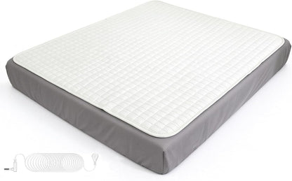 Earthing Grounded Mattress Pad Large Sleep Therapy Mat 55x79inch Increase Energy
