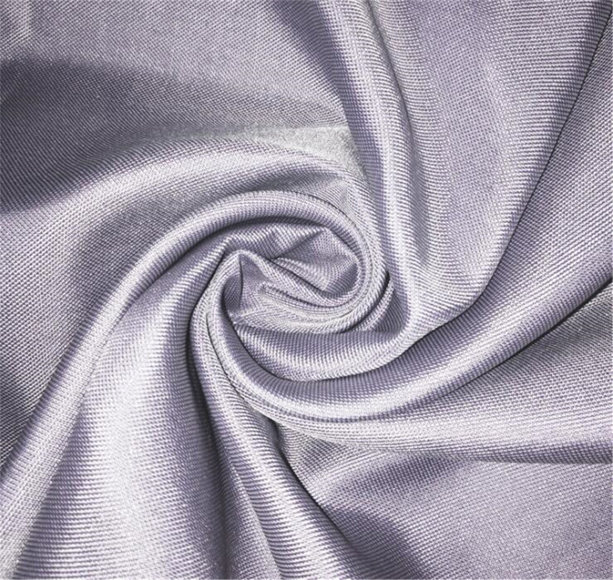 High Shielding Silver Fiber Polyester Woven Fabric, Antibacterial Anti-static Faraday Fabric