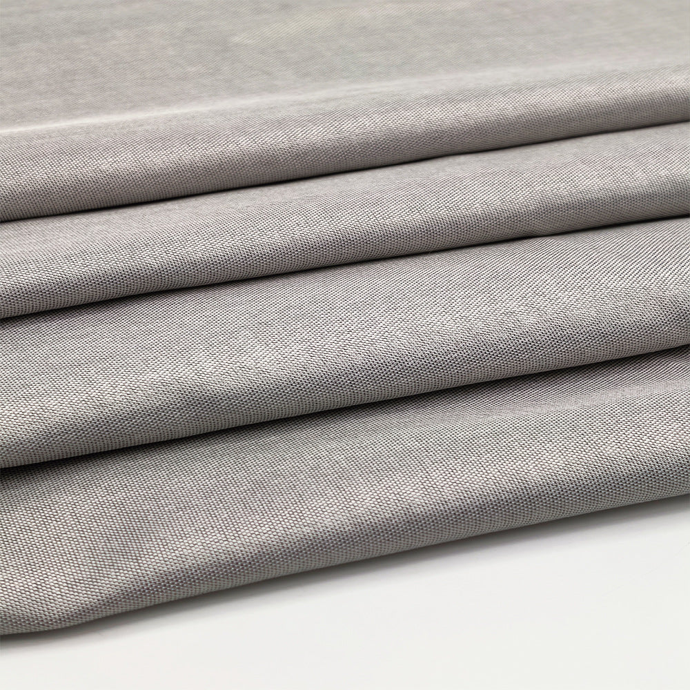 High Shielding Silver Fiber Polyester Woven Fabric, Antibacterial Anti-static Faraday Fabric