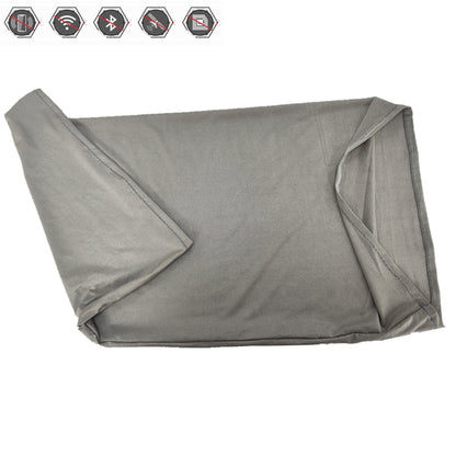 Silver Fiber Neck Gaiter, EMF Shielding Anti-Radiation Conductive Antibacterial Odor Resistant Neck Cover