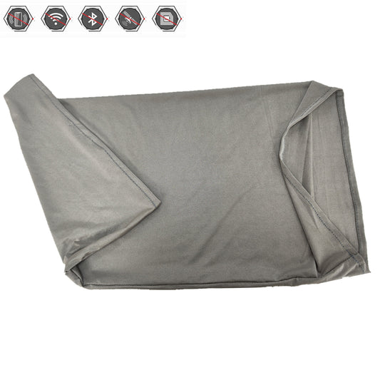 Silver Fiber Neck Gaiter, EMF Shielding Anti-Radiation Conductive Antibacterial Odor Resistant Neck Cover