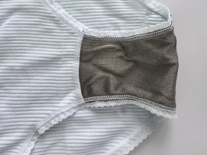 Silver Fiber EMF Blocking Women Underwear, Breathable Cotton Anti Radiation Panties