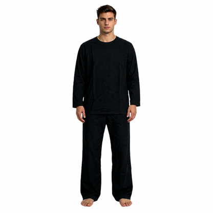 Premium Silver Fiber & Cotton Thermal Underwear, Full-Body EMF Anti-Radiation Base Layer Set, Anti-Static Antibacterial Warm Long Johns for Daily Wear