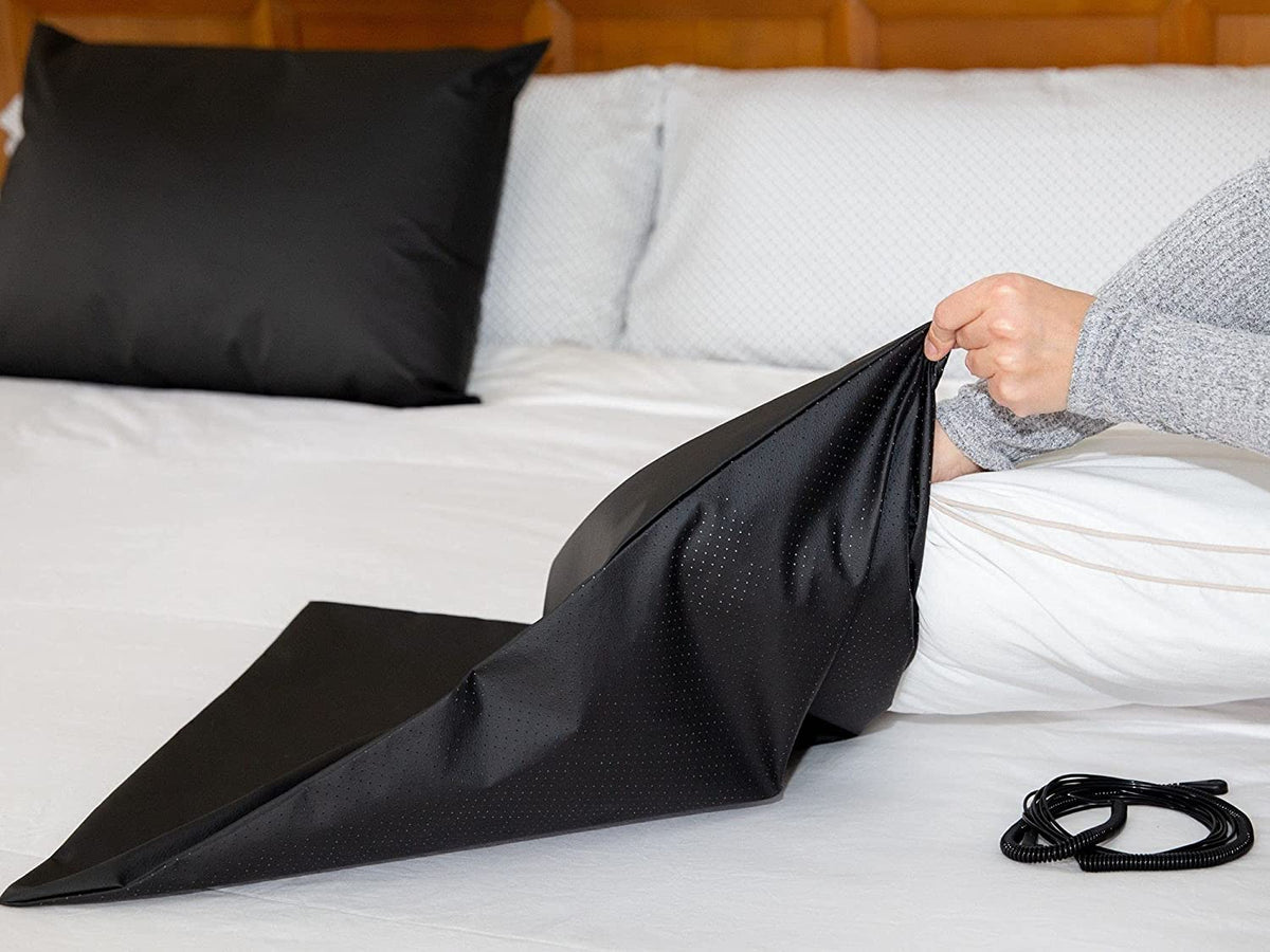 Grounding Pillowcase Carbon Fiber Leather Pillowcover