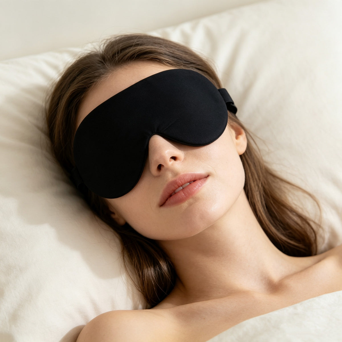 Silver Fiber EMF Shielding Sleep Eye Mask, Anti-Radiation Conductive Antibacterial Odor Resistant Mask