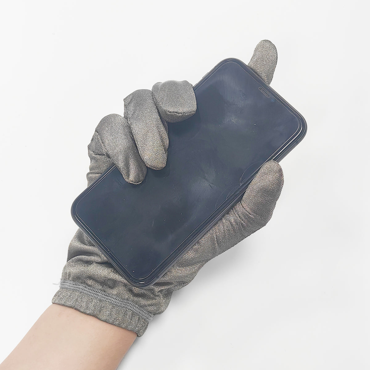 Silver Fiber Conductive Gloves | EMF Shielding, Anti-Radiation & Odor Resistant Gloves
