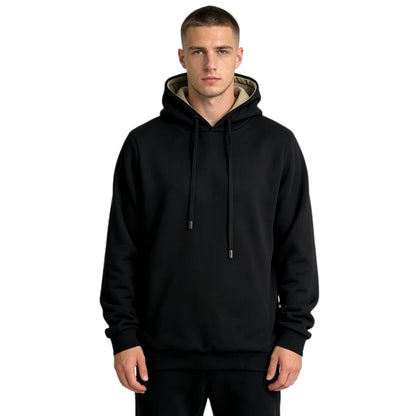EMF Shielding Thermal Hoodie, Natural Cotton Blended Silver Fiber Clothing, Odor-Free Warm Radiation Protection Apparel