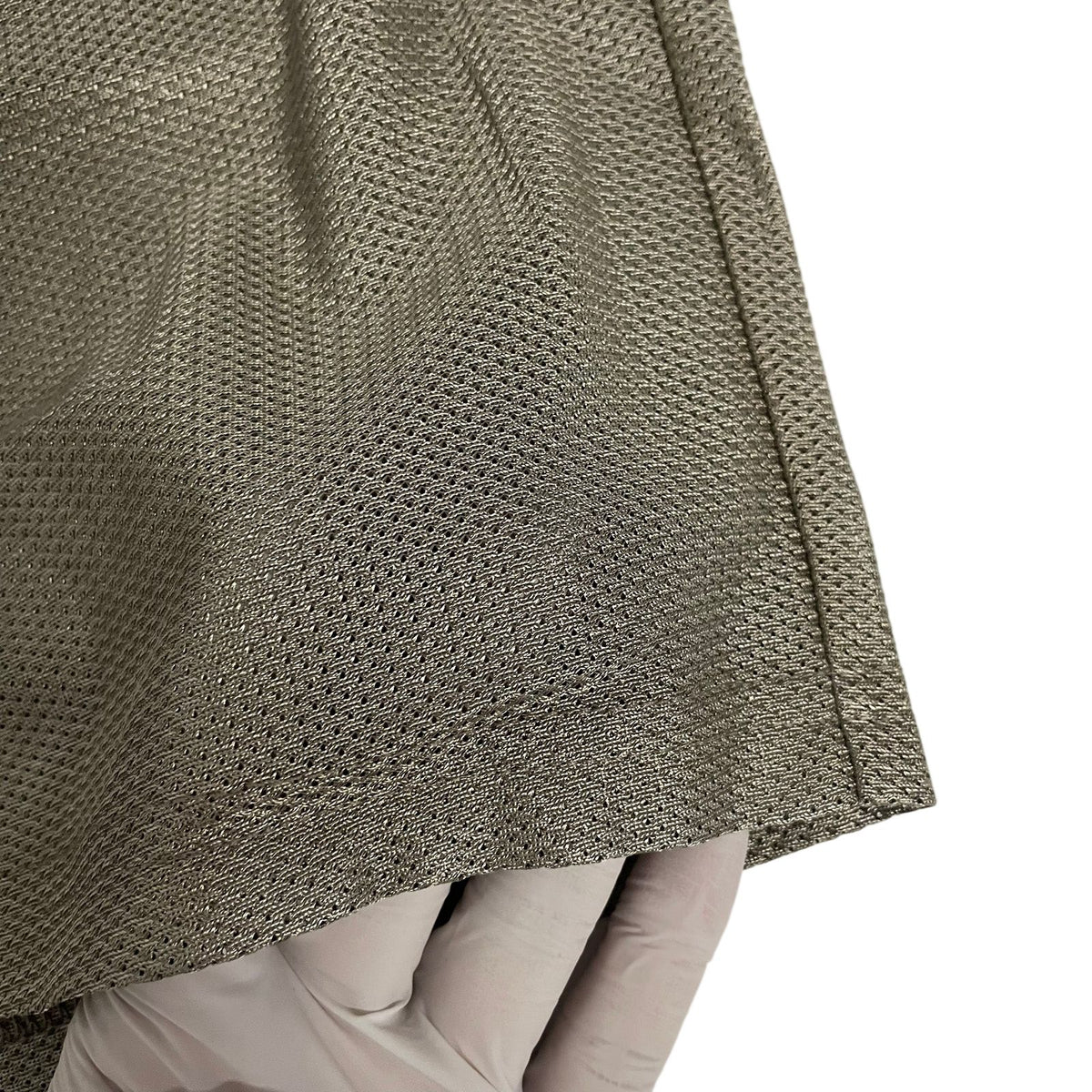 100% Pure Silver Fiber Bird Eye Mesh Vest & Shorts, EMF Shielding Anti-Radiation Conductive Antibacterial Breathable Protective Suit
