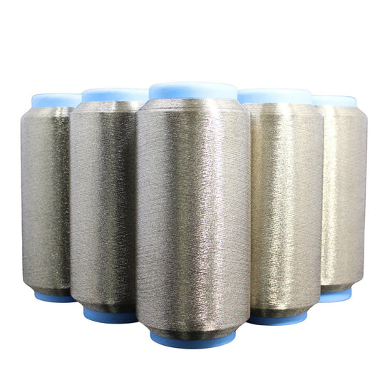 Silver Fiber Yarn, Anti-static & EMI Shielding Conductive Silver Yarn for Textile Weaving