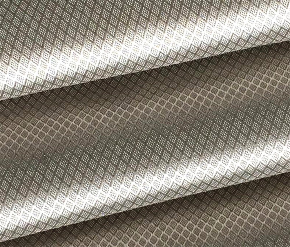 Anti-Static Silver Fiber Woven Fabric, High Shielding Efficiency, Permanent Antibacterial Cooling Textile Material - Amradield