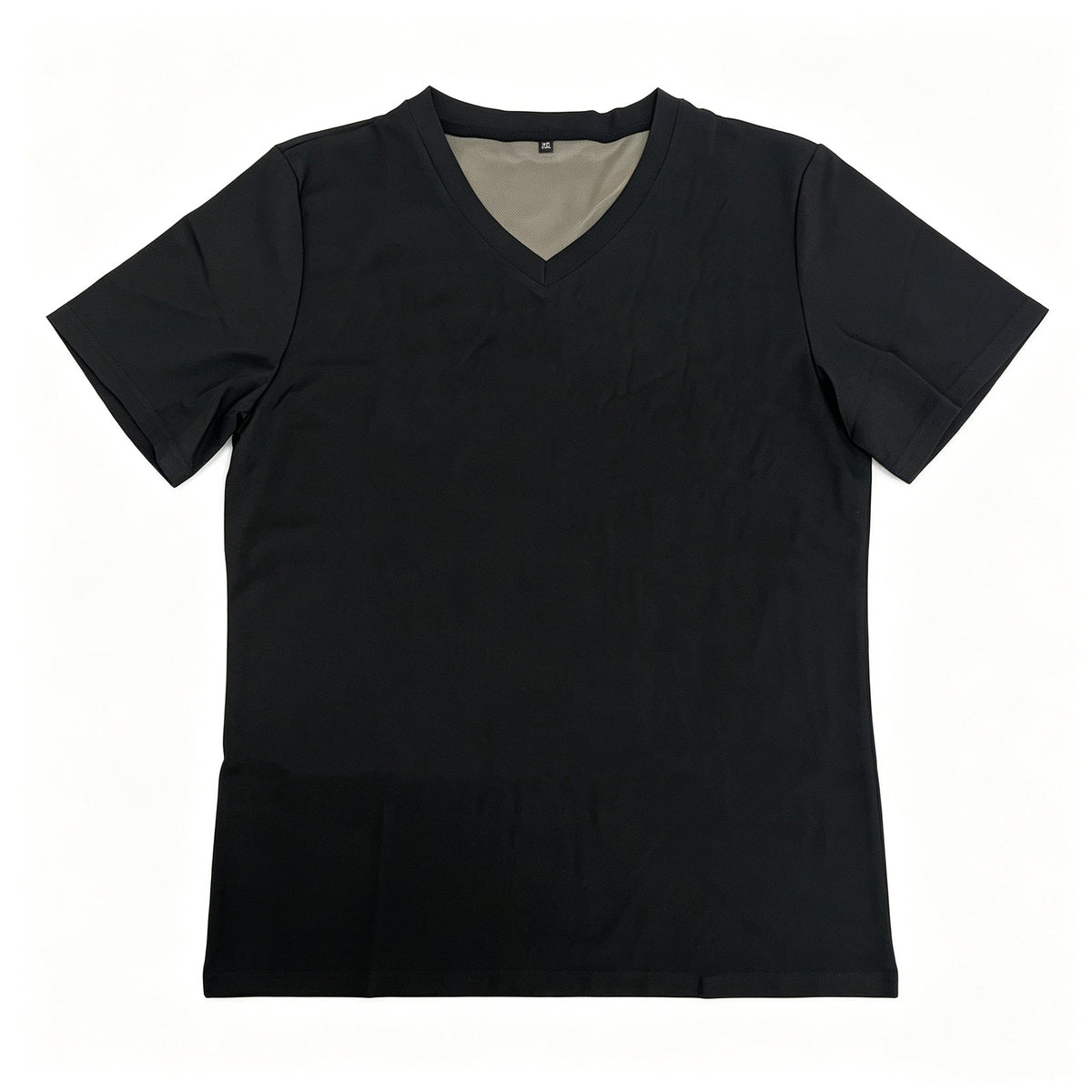 Men Women Silver Fiber EMF Protection T-Shirt V Neck Short Sleeve EMI RF Electromagnetic Radiation Shielding Tee For Daily Wear