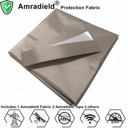 Military 5G EMF Blocking Fabric Plain with 3 Proof