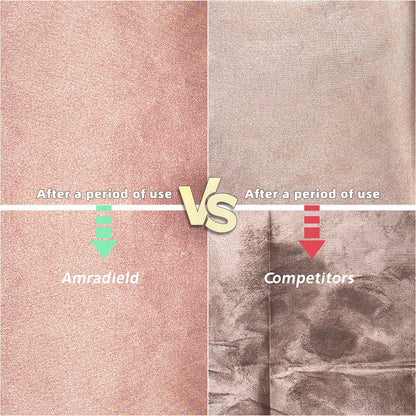 High Conductive Pure Copper Fabric EMI RFI Shielding Copper Cloth, Grounding Copper Textile for Electronic Engineering, Industrial Shielding - Amradield