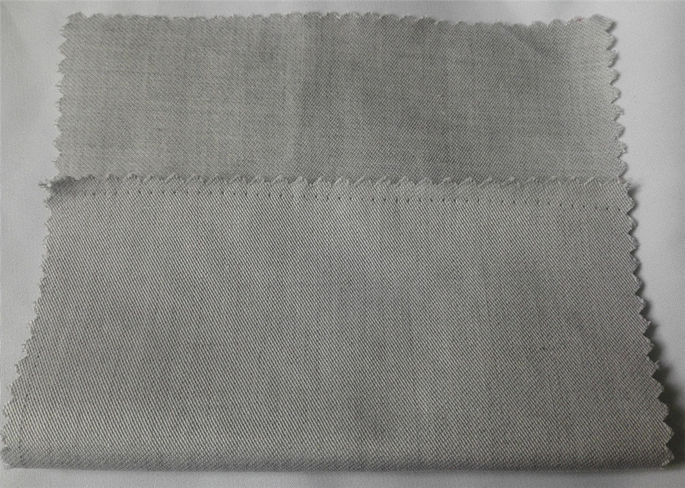 EMF Shielding Stainless Steel Fiber Fabric, 30% Polyester 40% Cotton 30% Stainless Steel Blended Fabric for Garment Shoes Curtain Sheet