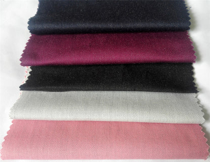 EMF Shielding Stainless Steel Fiber Fabric, 30% Polyester 40% Cotton 30% Stainless Steel Blended Fabric for Garment Shoes Curtain Sheet