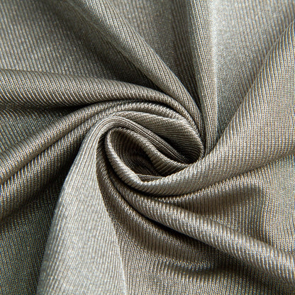 Silver Fiber Knit Fabric, EMF Radiation Shielding, Antibacterial Anti-Odor Conductive Stretch Fabric for Apparel & Industrial Use - Amradield