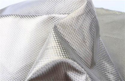 Anti-Static Silver Fiber Woven Fabric, High Shielding Efficiency, Permanent Antibacterial Cooling Textile Material