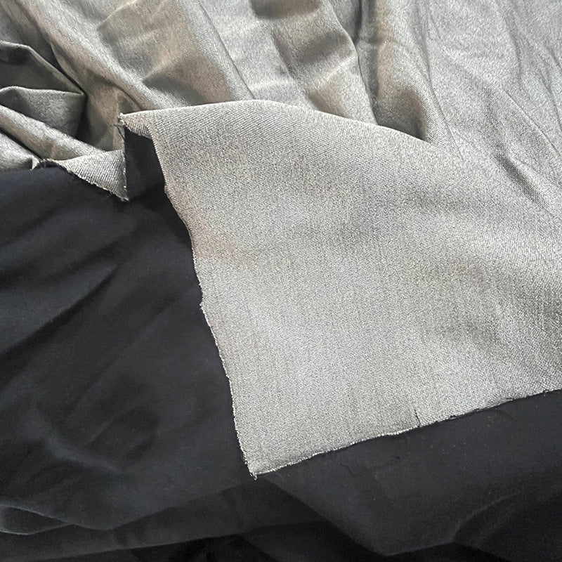 Anti‑Radiation Antibacterial Warm Silver‑Cotton Blend Knitting Fabric