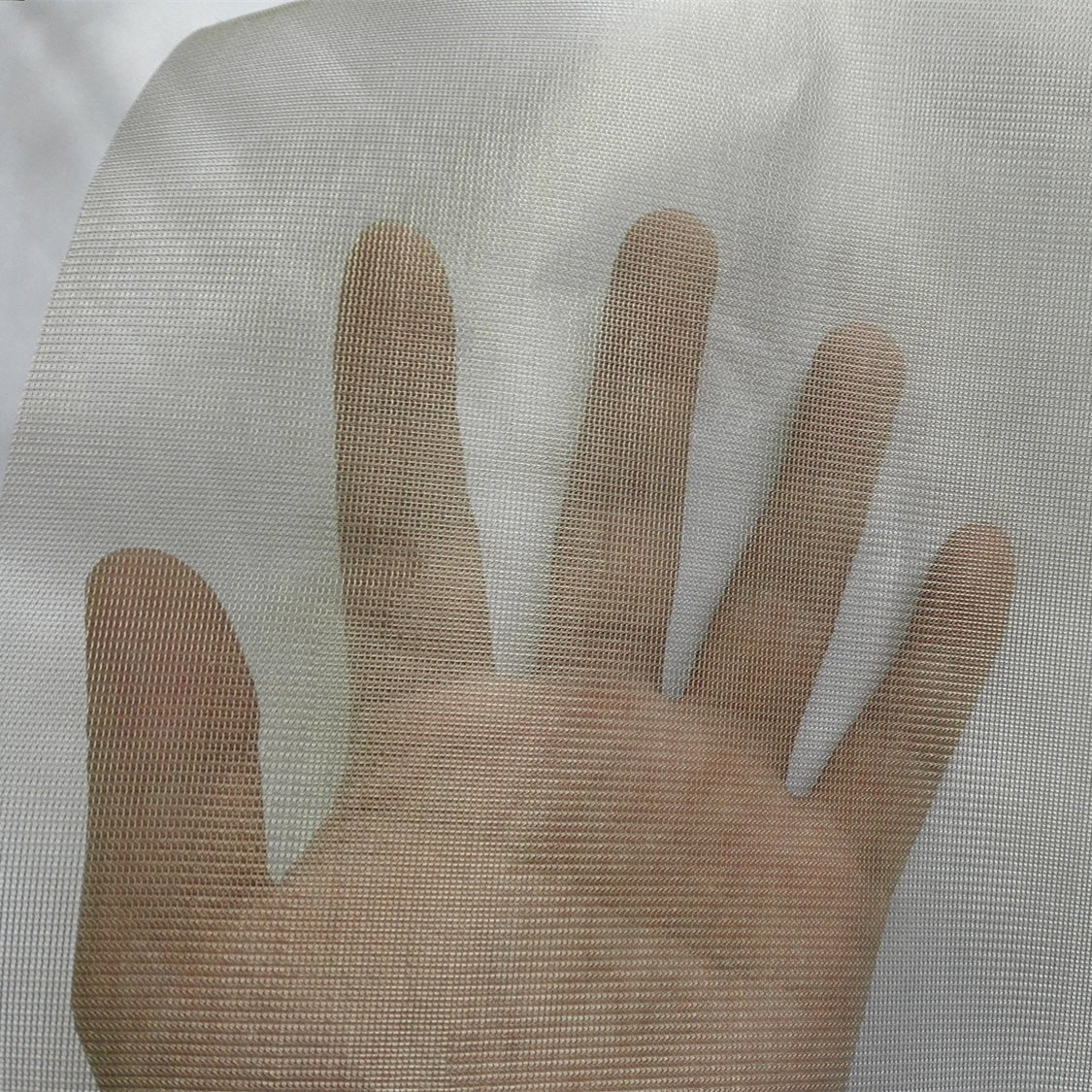 Transparent Mesh Nickel Copper Fabric, Ultra-Thin Breathable EMI EMF Shielding Cloth for Invisible Signal & Radiation Blocking - Amradield