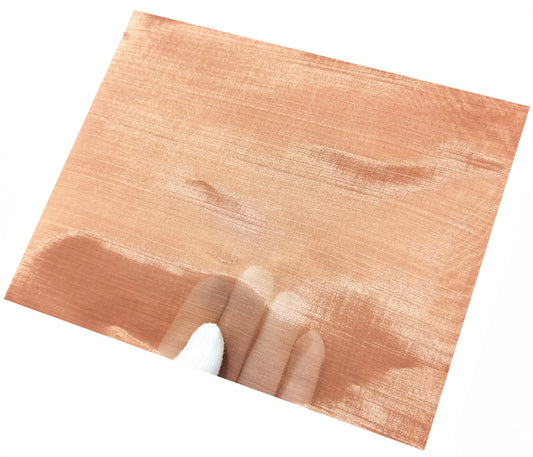 Pure Copper Mesh Dense Filter Virus Proof Anti Bacteria Breathable Fabric Sheets for Mask