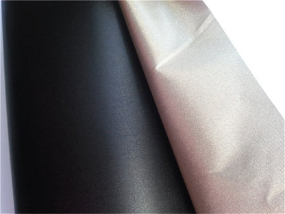 EMF protection copper carbon fabric black