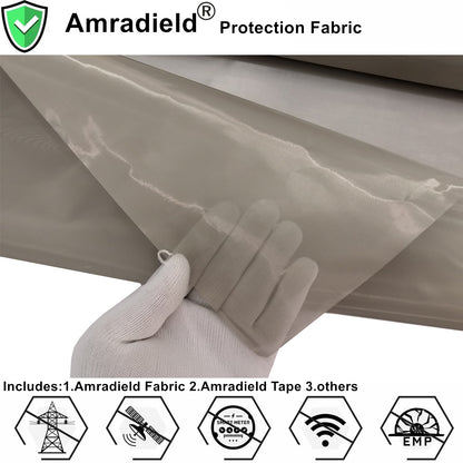 EMF/EMI Protection Conductive Fabric Air Permitted