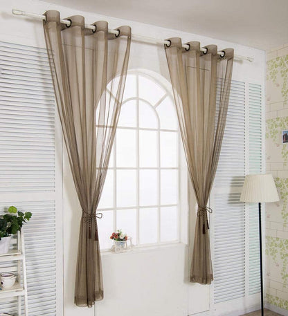 EMF and RF Protection Faraday Defense Silver Fabric Shielding 2 Curtain Panels