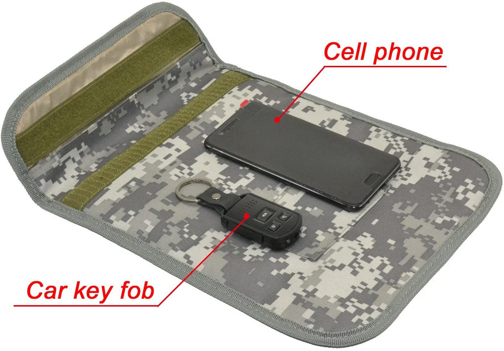 Faraday Bag Signal Blocking GPS RFID Shielding Anti-Tracking Anti-Spyi –  Amradield