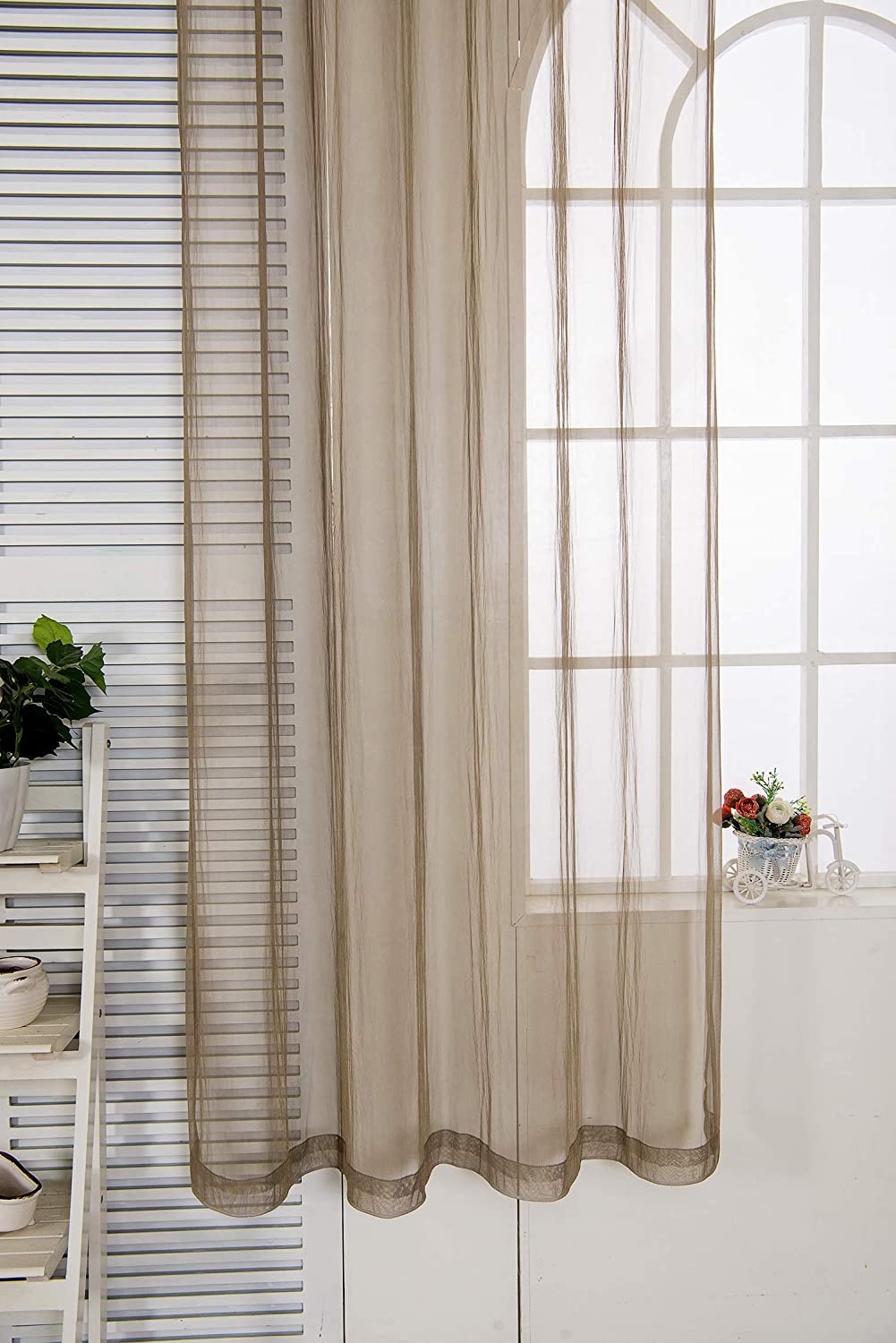 EMF and RF Protection Faraday Defense Silver Fabric Shielding 2 Curtain Panels