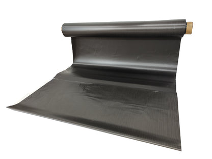 Carbon Copper Faraday Conductive Fabric 2 Sides Black