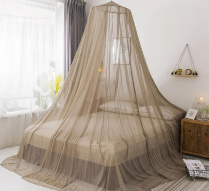 EMF Protection Radiation Reducing Mosquito Netting Dome Canopy-Silver Fiber Mesh