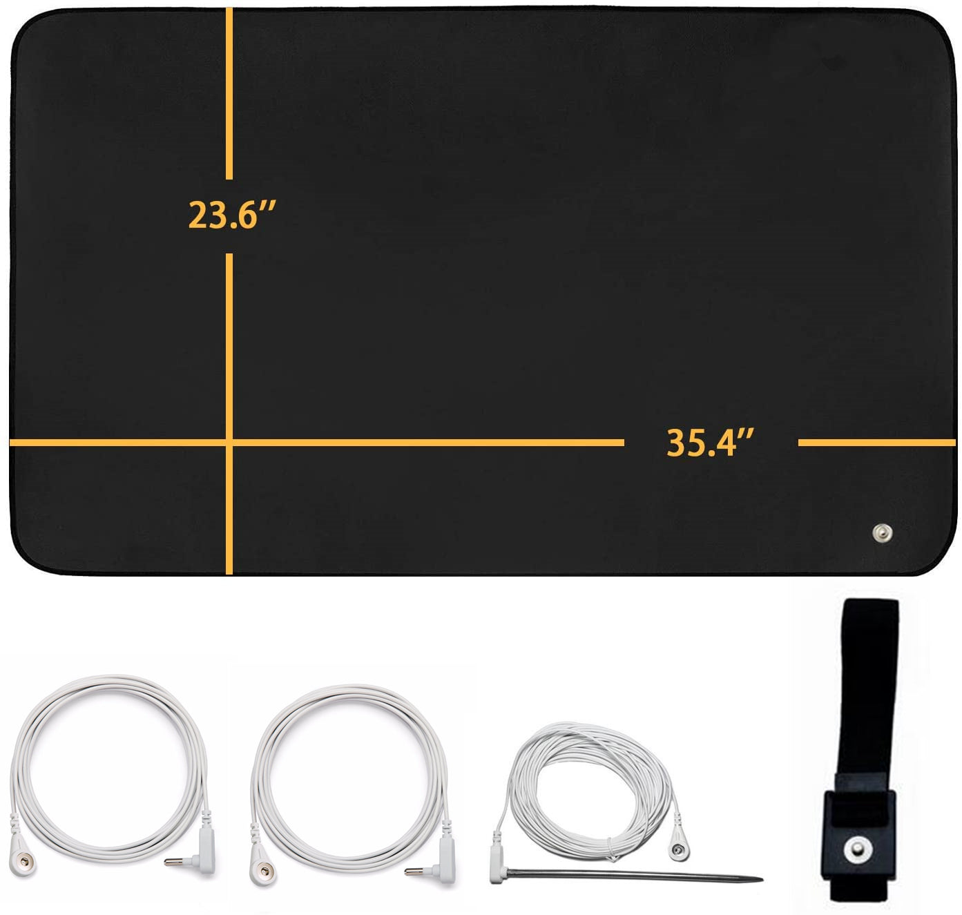Grounding Mat Universal Kit,Reduced Anxiety,Pain,Inflammation,Tension Relief