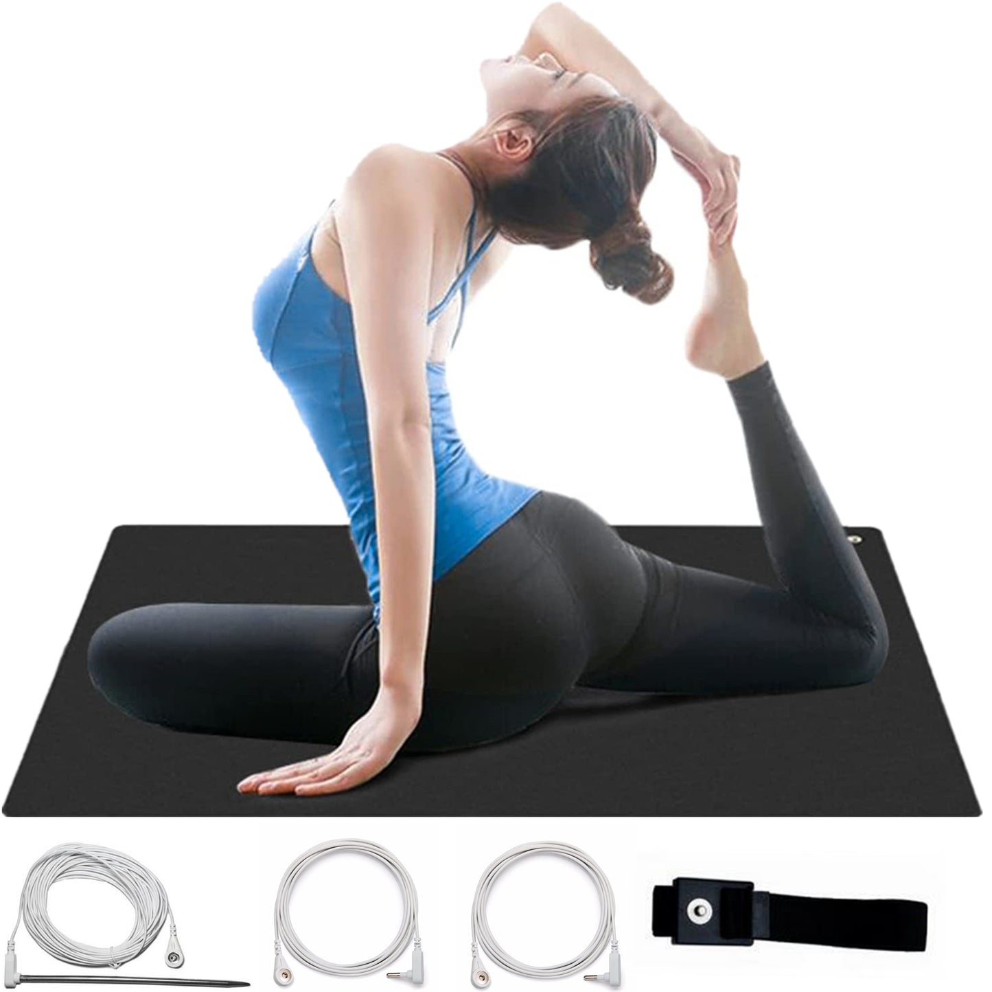 Grounding Mat Universal Kit,Reduced Anxiety,Pain,Inflammation,Tension Relief