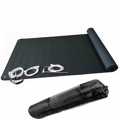 Earthing Yoga Mats Therapy Sheet Improves Sleep,Balance Blood Circulation 71x24"