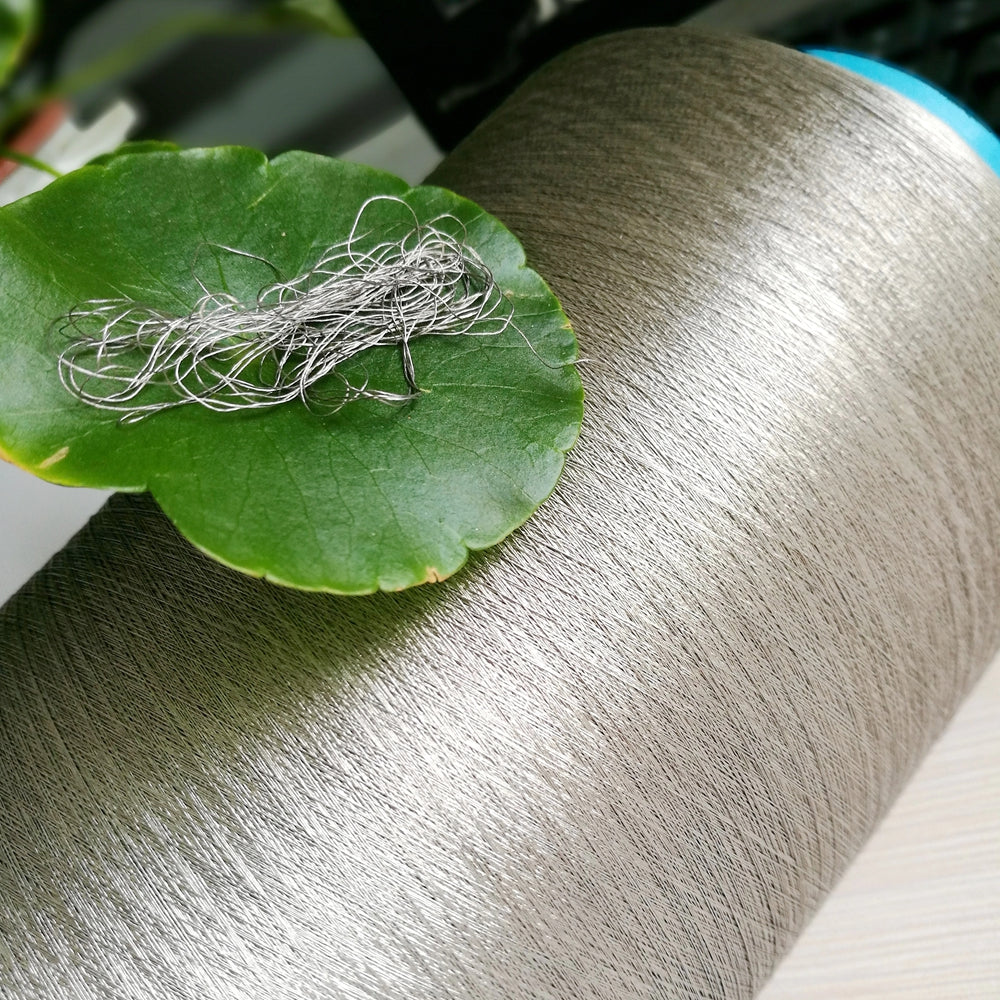 Highly Conductive Pure Silver-Coated Nylon Thread/Yarn for E-Textiles Electronic