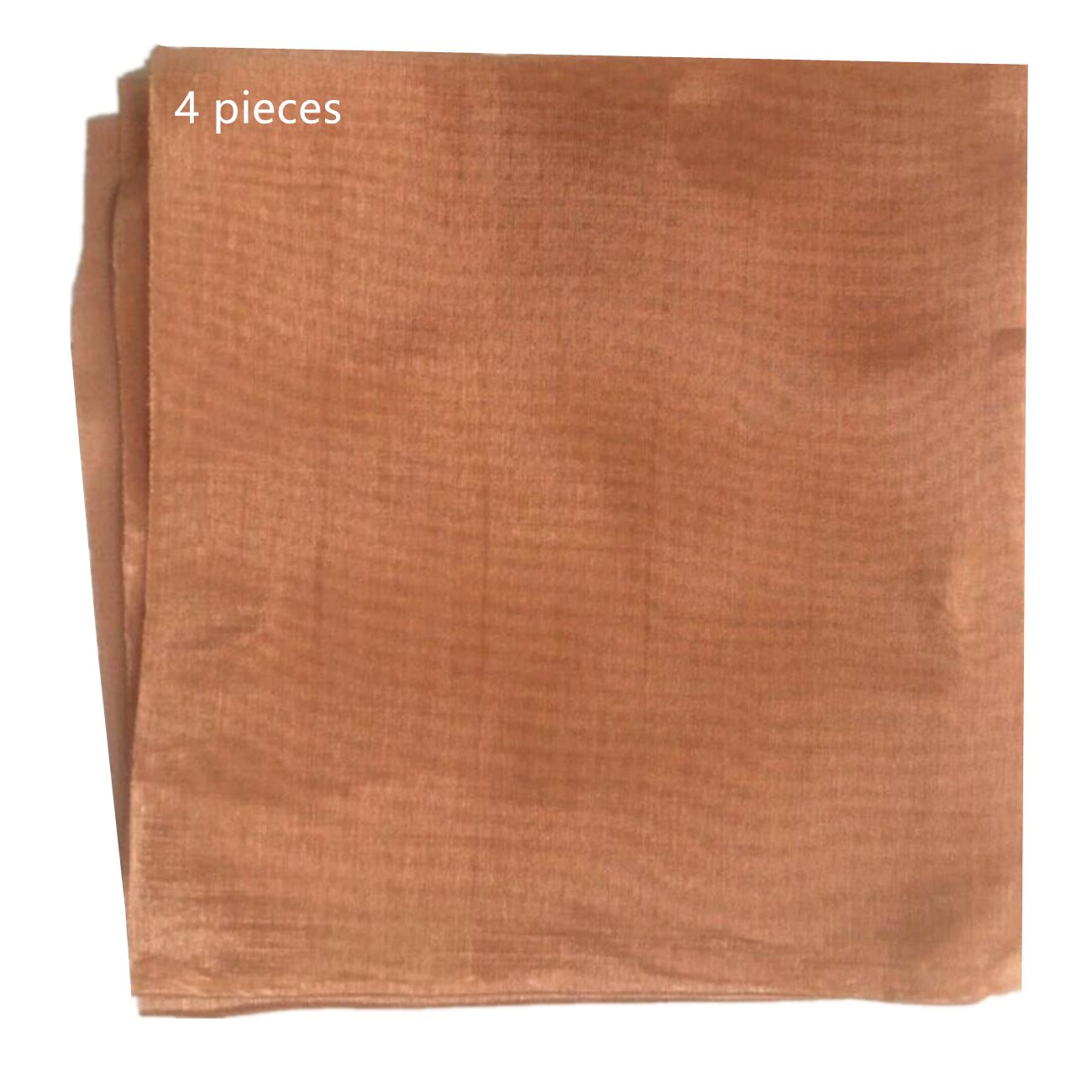 Pure Copper Mesh Dense Filter Virus Proof Anti Bacteria Breathable Fabric Sheets for Mask