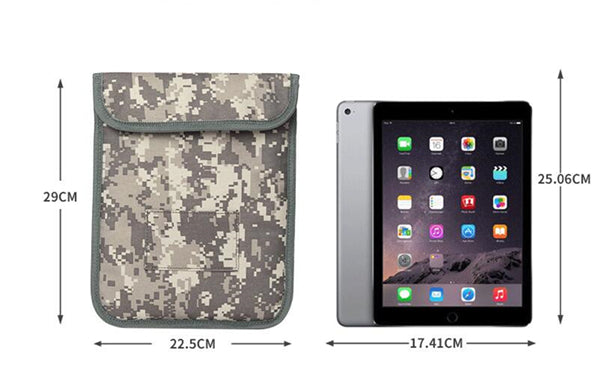 Tablet Sleeve, Signal Blocking Anti Tracking Anti-Radiation Bag for iPad Pro Air