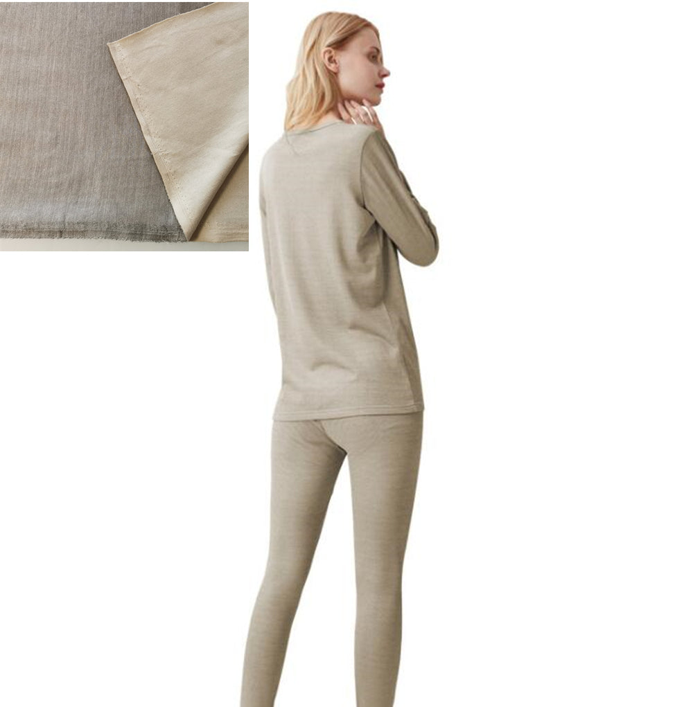 Faraday Silver Fiber Cotton Fabric Reducing Radiation EMF Stretch for Clothing
