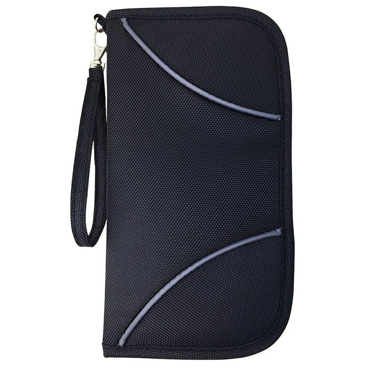 Faraday Bag RFID Travel Passport Wallet & Documents Organizer Zipper Case