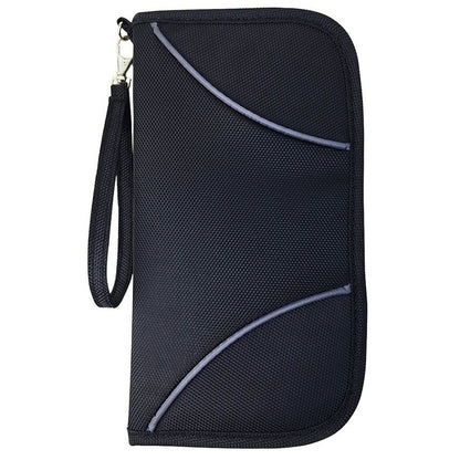 Faraday Bag RFID Travel Passport Wallet & Documents Organizer Zipper Case