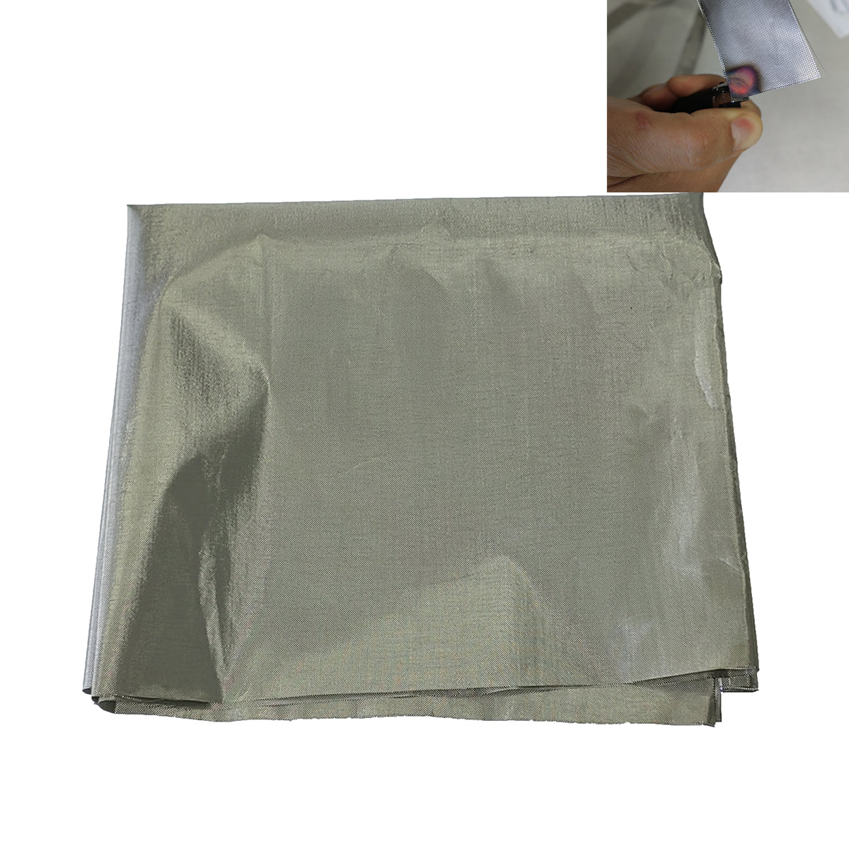 Faraday EMF Blocking Fabric for Electromagnetic Shielding Flame Retardant Sheets