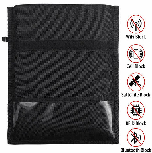 Faraday Bag for Phones - Device EMP Shielding for Law Enforcement, Anti-Tracking