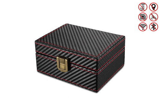 Faraday Box Key Fob Protector, RFID Signal Blocking Box, Pouch Cage Anti Theft